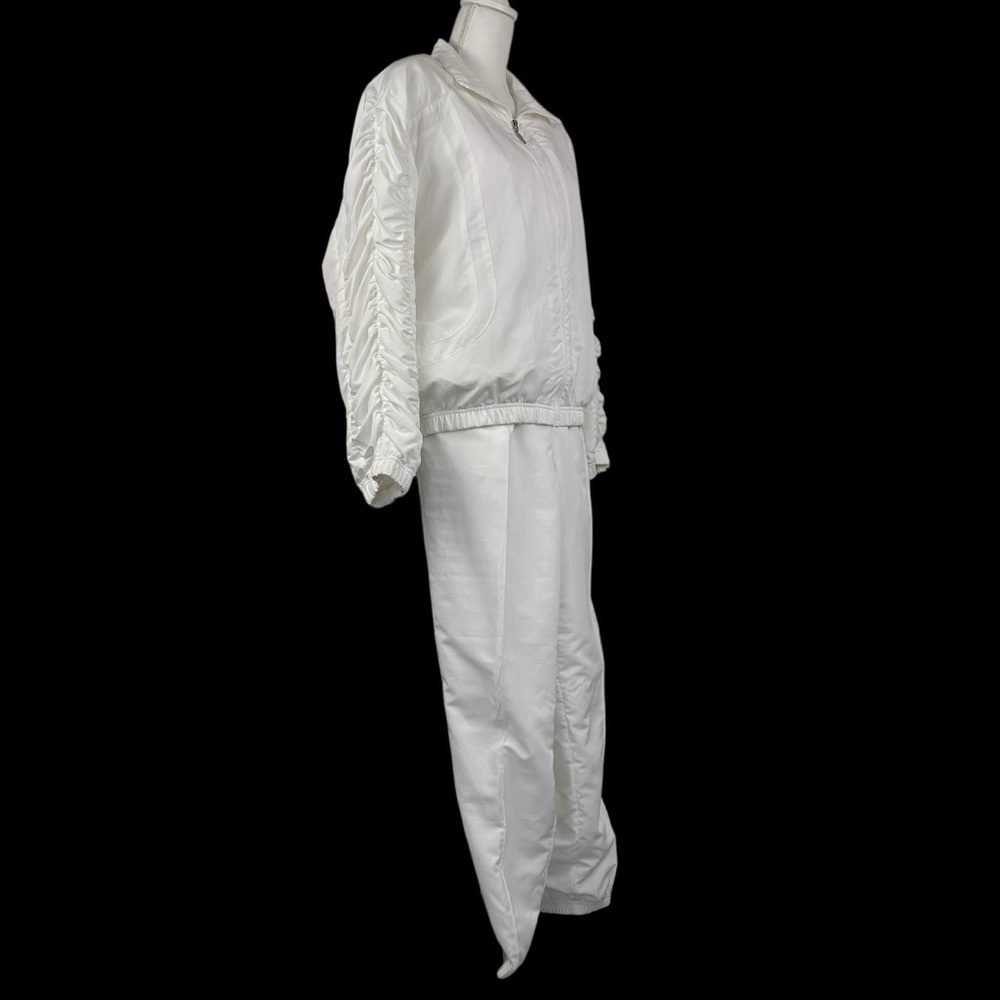 VTG 80s Head USA White Track Wind Tennis Suit 2 Piece Set Medium - Picture 3 of 10